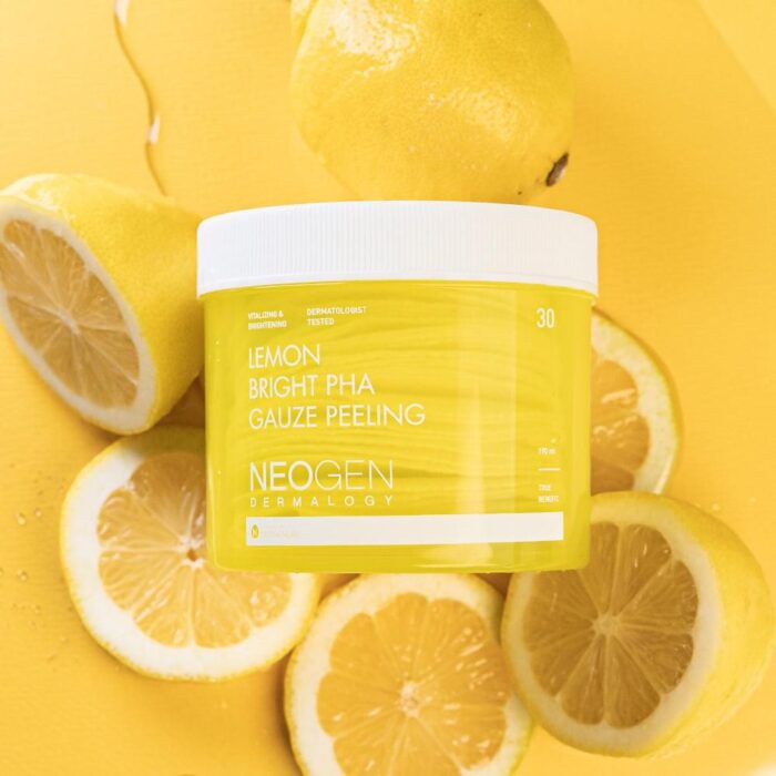 NEOGEN Lemon Bright PHA Gauze Peeling 30 Pads - EmpressKorea