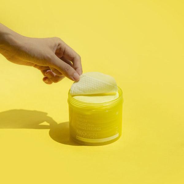 NEOGEN Lemon Bright PHA Gauze Peeling 30 Pads - EmpressKorea