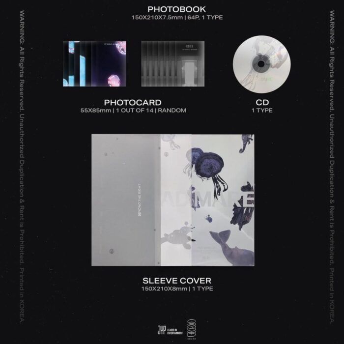 NMIXX - 1st Single Album: AD MARE (Light Ver.) - EmpressKorea