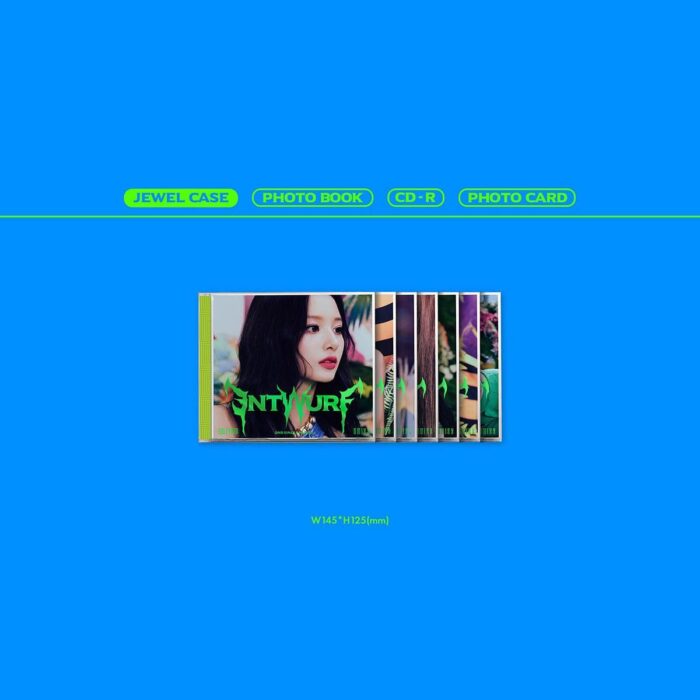NMIXX - 2nd Single Album: ENTWURF (Jewel Case Ver.) - EmpressKorea