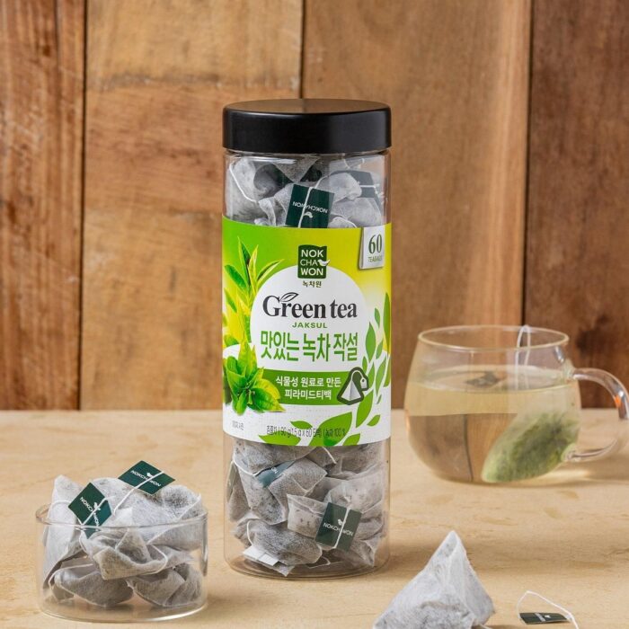 NOKCHAWON Delicious Green Tea Jaksul 60T - EmpressKorea