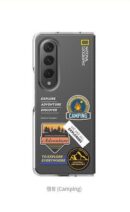 National Geographic Crystal Slim Fit Transparent Phone Case Galaxy Z Fold 4 - EmpressKorea