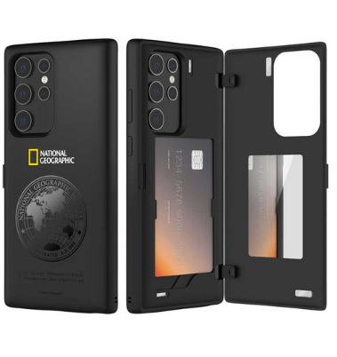 National Geographic Global Seal Magnetic Card Door Bumper Case - EmpressKorea