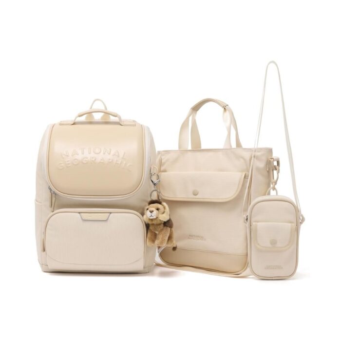 National Geographic Kids K241KBG520 Hazel 3PCS Set BEIGE - EmpressKorea
