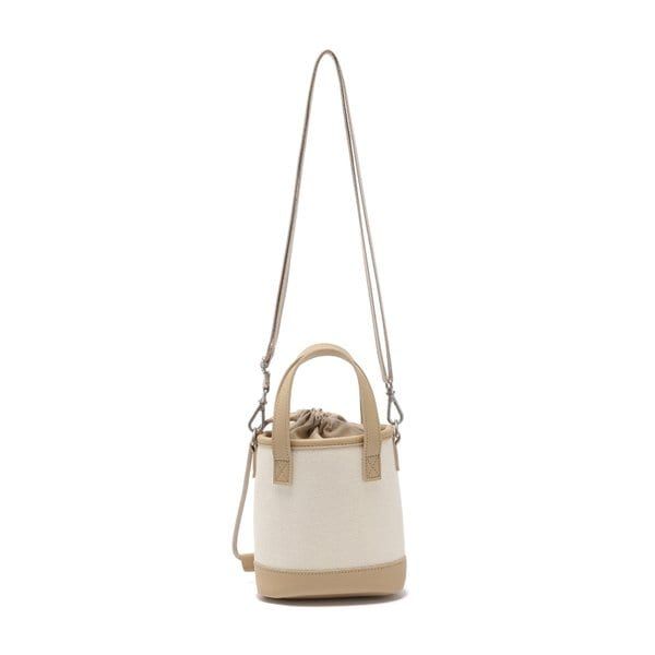 National Geographic N224ACR610 Felt Cylinder Mini Cross Bag IVORY - EmpressKorea