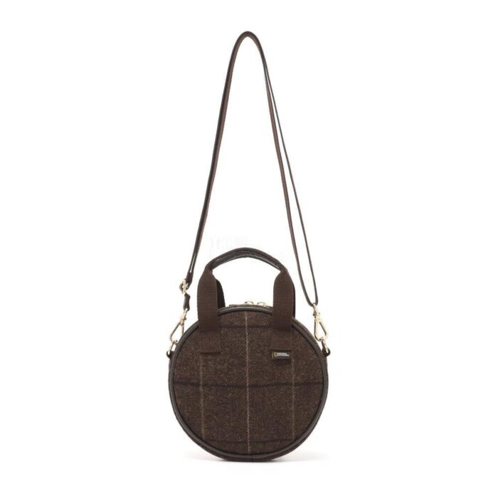 National Geographic N233ACR050 Harris Tambourine Bag BROWN - EmpressKorea