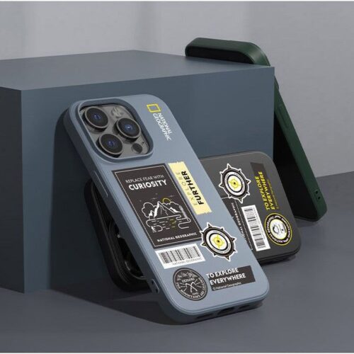 National Geographic Palette Color Wappen Case iPhone 15 Pro Max - EmpressKorea