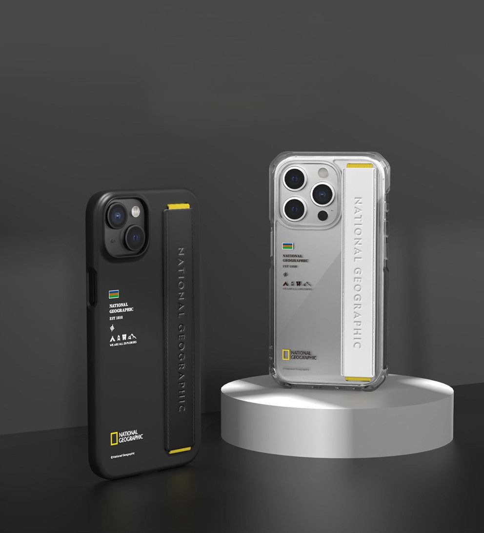 National Geographic Strap Cell Phone Case iPhone 15 Plus - EmpressKorea