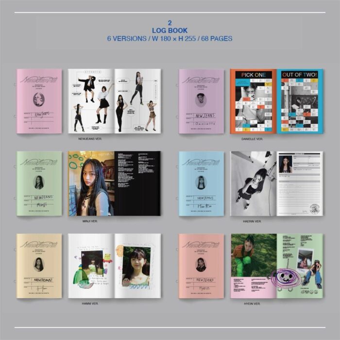 NewJeans - 1st EP: New Jeans (Bluebook Ver.) - EmpressKorea
