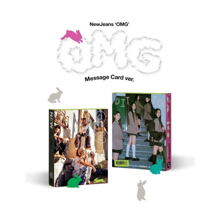 NewJeans - 1st Single Album: OMG (Message Card Ver.) - EmpressKorea