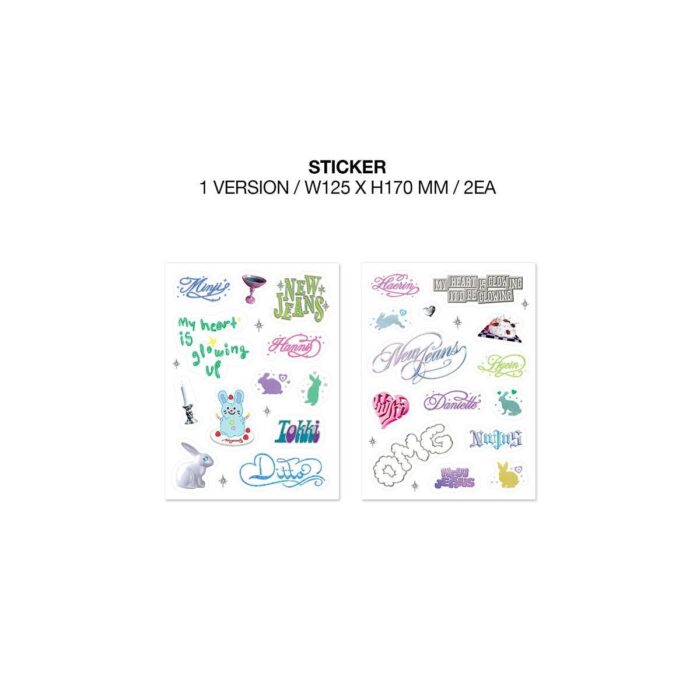 NewJeans - 1st Single Album: OMG (Message Card Ver.) - EmpressKorea