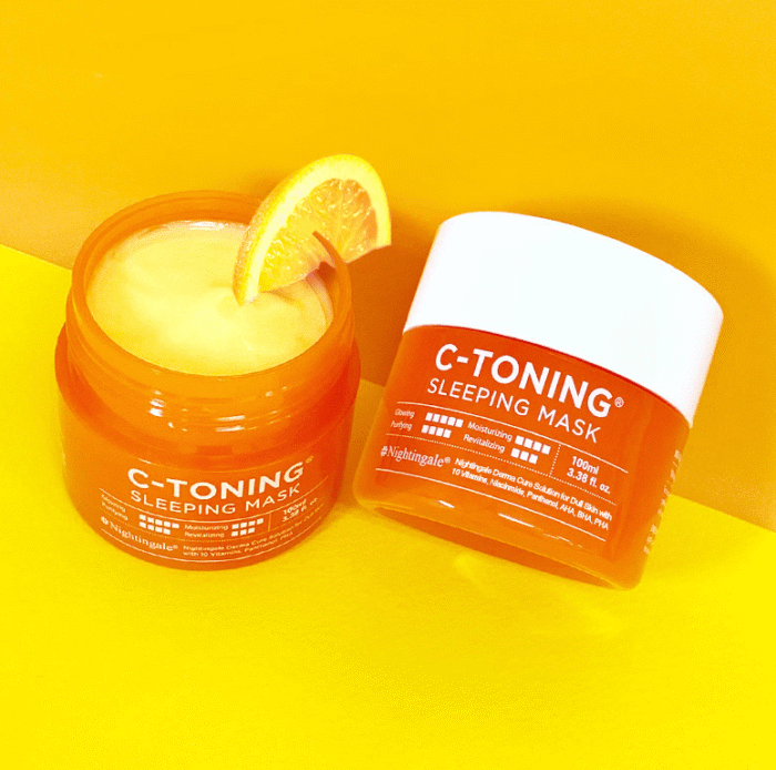 Nightingale C-Toning Sleeping Mask 100ml - EmpressKorea