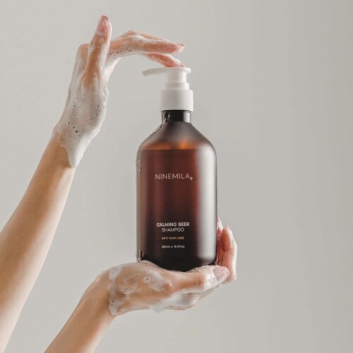 Nine Mila Brewer's Yeast Hair Loss Shampoo, 500ml - EmpressKorea