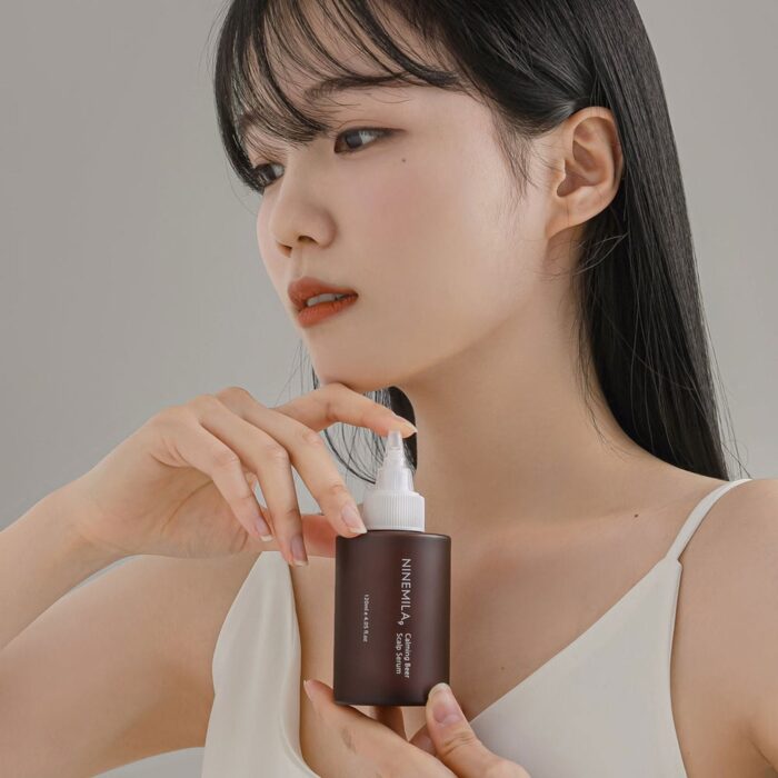 Nine Mila Calming Beer Yeast Scalp Serum Nutrient, 120ml - EmpressKorea