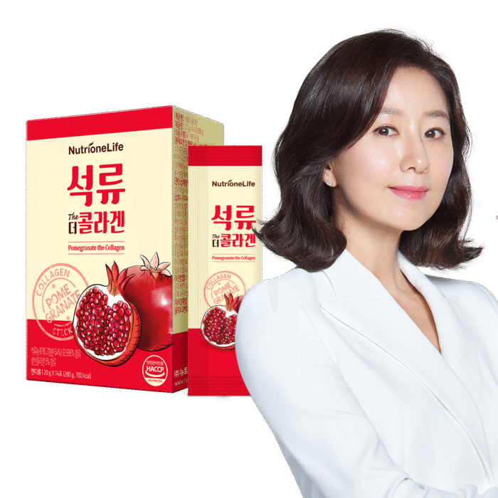 NutrioneLife Pomegranate The Collagen 20g*14 packs - EmpressKorea