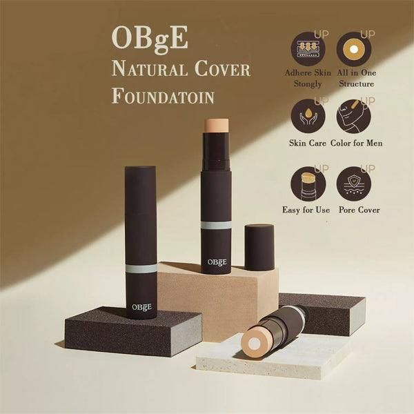 OBgE Natural Cover Foundation SPF 50+ PA++++ (2 Colors) 13g - EmpressKorea