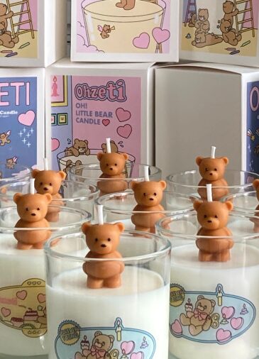 OHZETI CANDLE FOREVER YOUNG Little Bear Candle Set - EmpressKorea