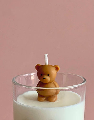 OHZETI CANDLE FOREVER YOUNG Little Bear Candle Set - EmpressKorea