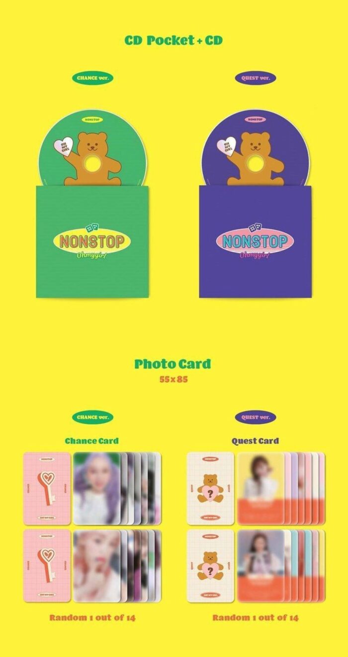 OH MY GIRL - 7th Mini Album: NONSTOP - EmpressKorea