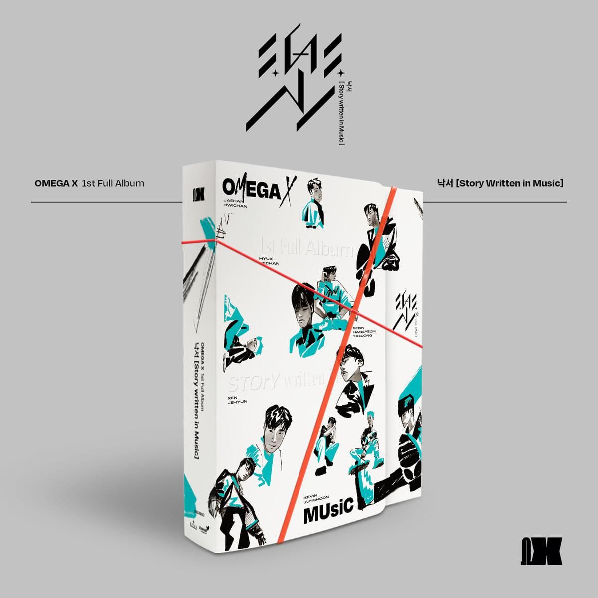 OMEGA X - 1st Full Album: 樂서 Story Written in Music - EmpressKorea