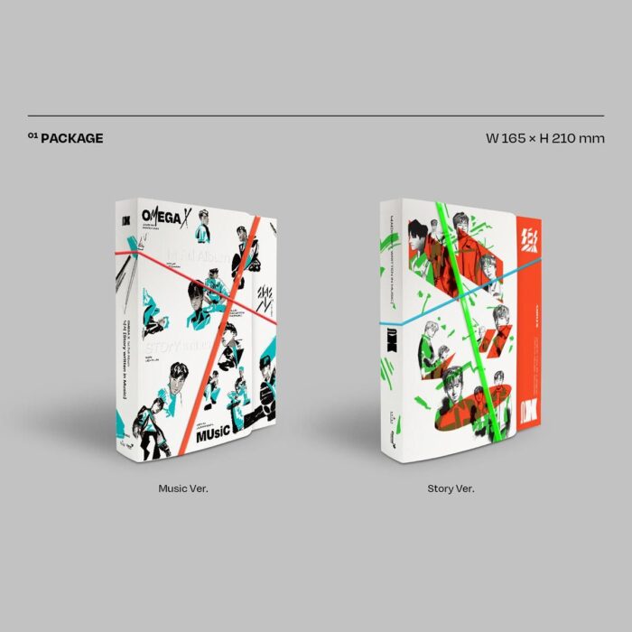 OMEGA X - 1st Full Album: 樂서 Story Written in Music - EmpressKorea