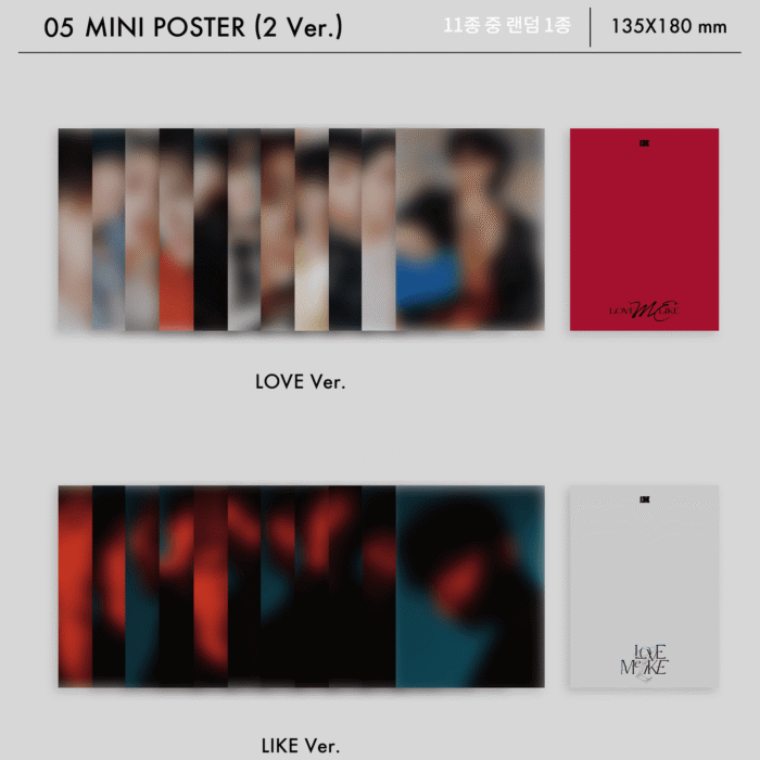 OMEGA X - 2nd Mini Album: LOVE ME LIKE - EmpressKorea