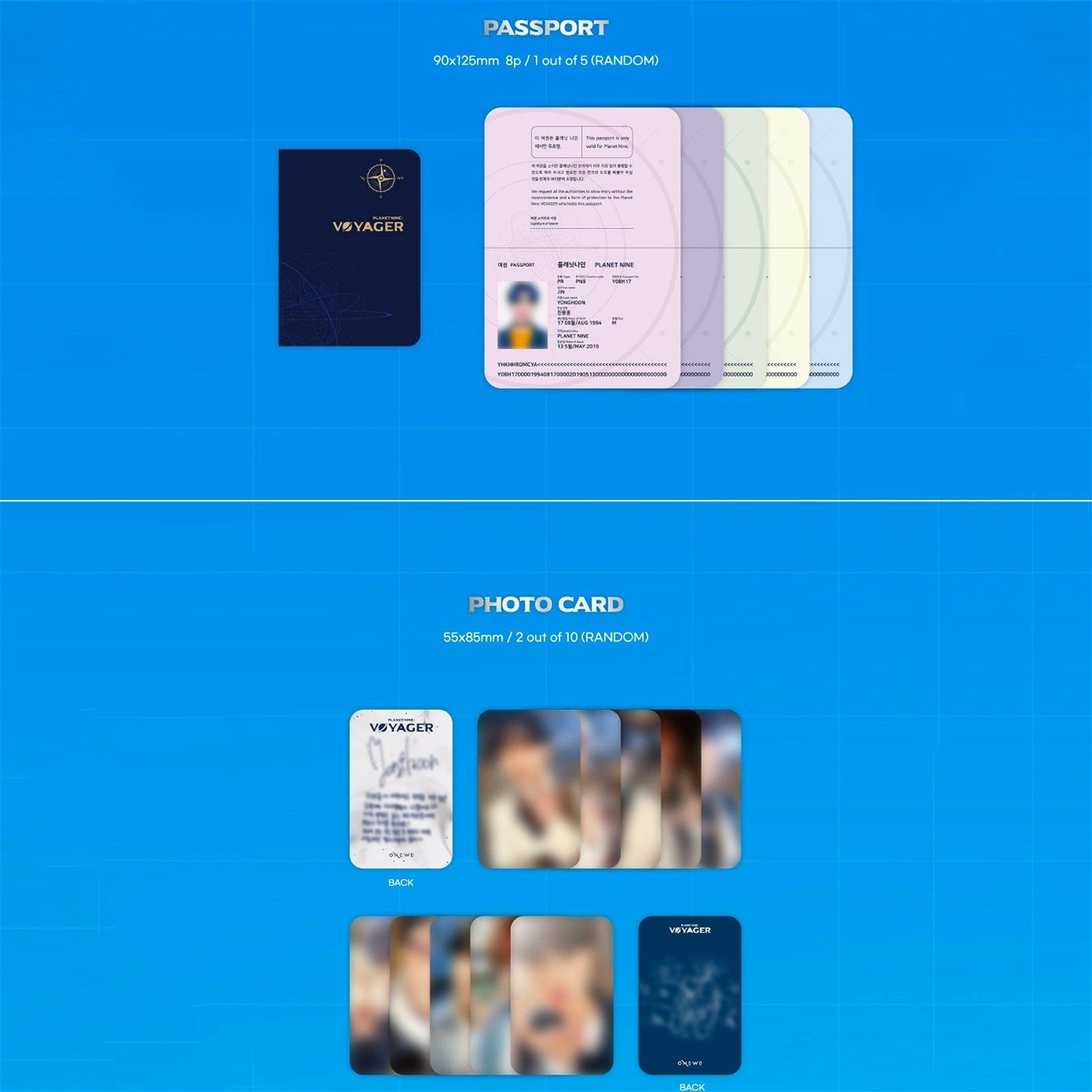 ONEWE - 2nd Mini Album: PLANET NINE VOYAGER - EmpressKorea