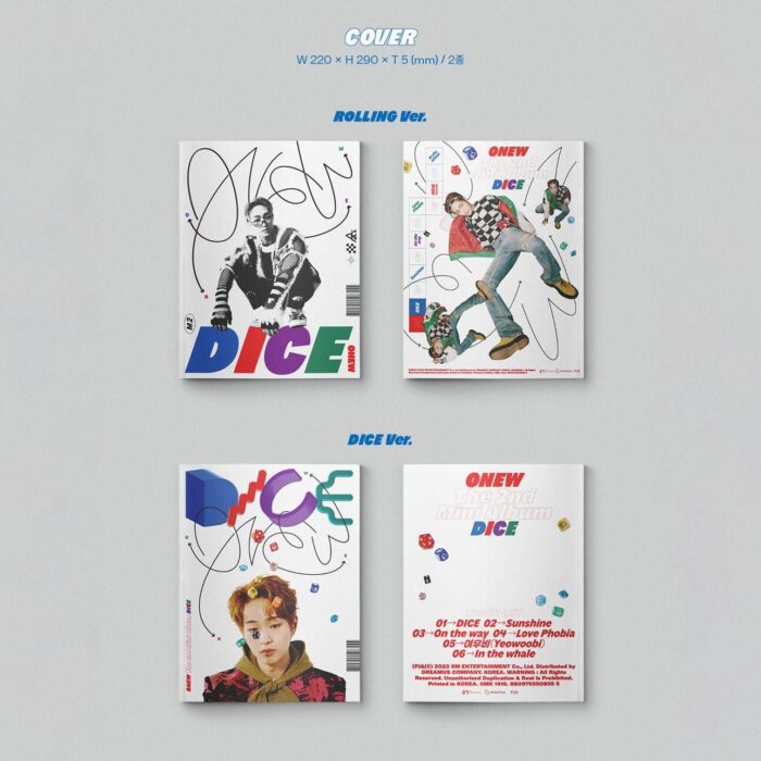 ONEW - 2nd Mini Album: DICE (Photobook Ver.) - EmpressKorea