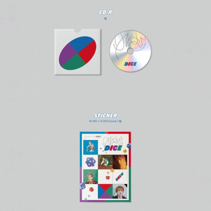 ONEW - 2nd Mini Album: DICE (Photobook Ver.) - EmpressKorea