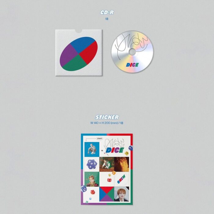ONEW - 2nd Mini Album: DICE (Photobook Ver.) - EmpressKorea