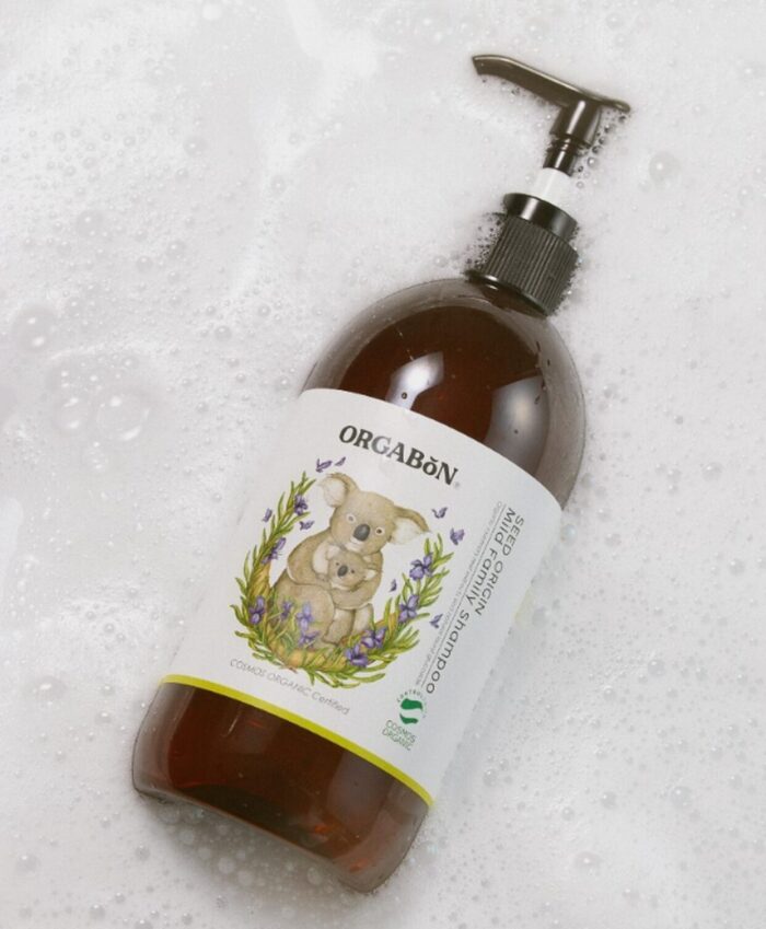 ORGABON Organic Family Clean Shower 2-piece Set (Shampoo380ml + Body Wash380ml) - EmpressKorea