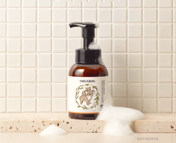 ORGABON Seed Origin Mild Baby Shampoo & Bath 280ml - EmpressKorea