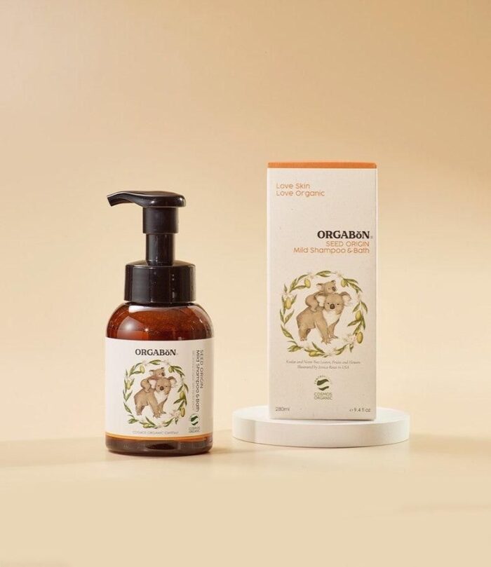 ORGABON Seed Origin Mild Baby Shampoo & Bath 280ml - EmpressKorea