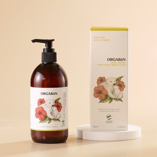 ORGABON Seed Origin Mild Family Body Wash 380ml - EmpressKorea