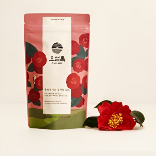OSULLOC Camellia Pyramid Tea Bags 1.8g*20pcs - EmpressKorea