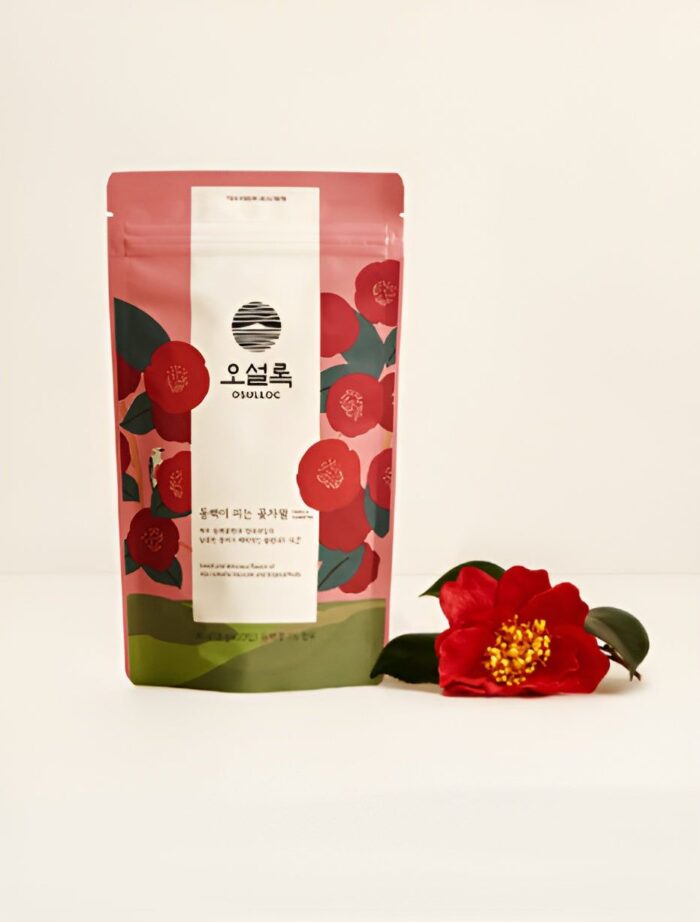 OSULLOC Camellia Pyramid Tea Bags 1.8g*20pcs - EmpressKorea