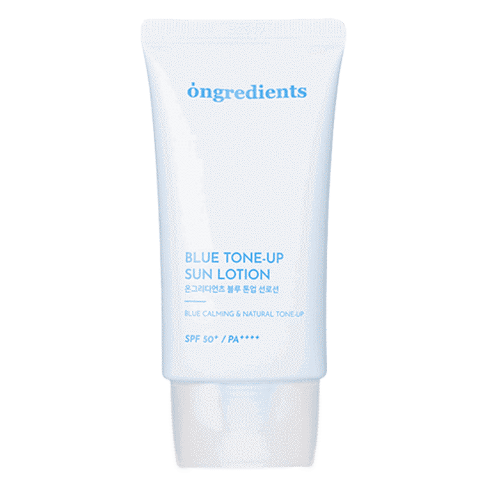 Ongredients Blue Tone-Up Sun Lotion SPF 50+ PA++++ 50ml - EmpressKorea