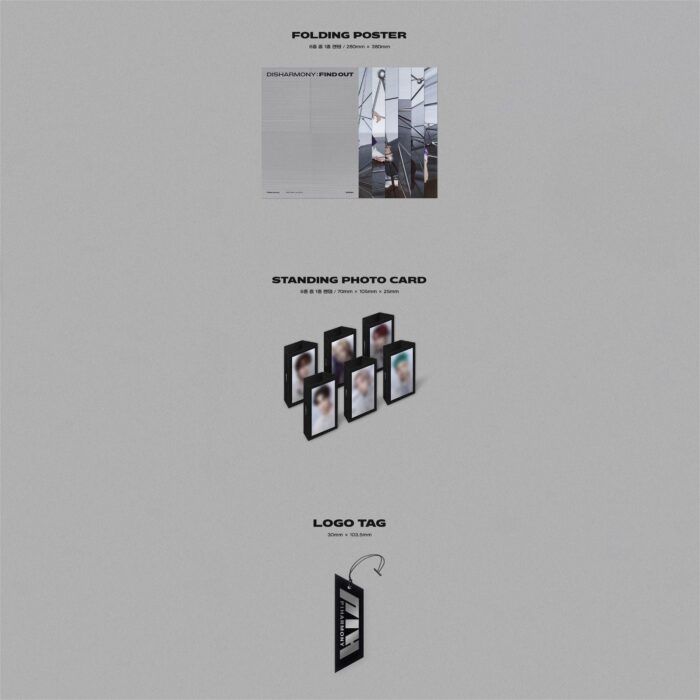 P1Harmony - 3rd Mini Album: DISHARMONY FIND OUT - EmpressKorea