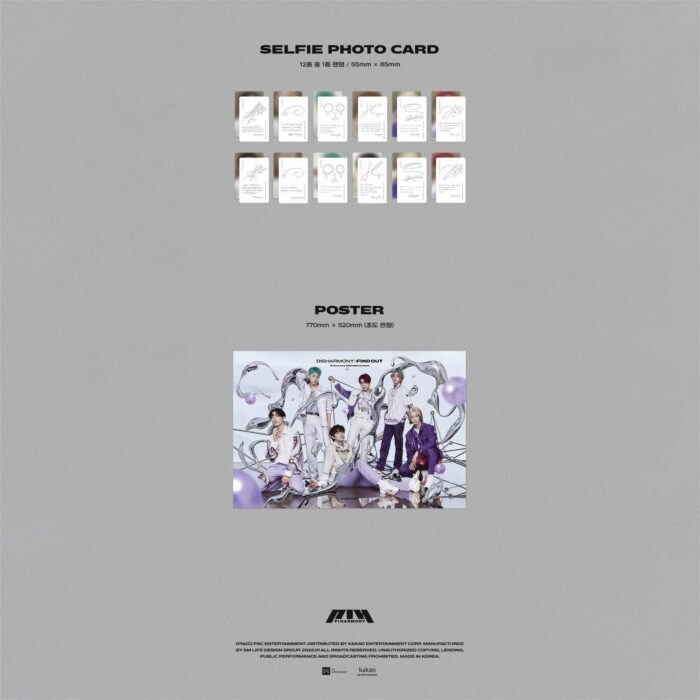 P1Harmony - 3rd Mini Album: DISHARMONY FIND OUT - EmpressKorea