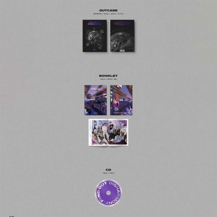 P1Harmony - 3rd Mini Album: DISHARMONY FIND OUT - EmpressKorea