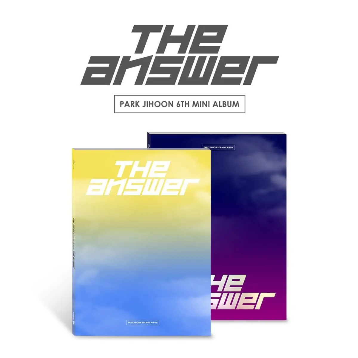 PARK JIHOON - 6th Mini Album: THE ANSWER - EmpressKorea