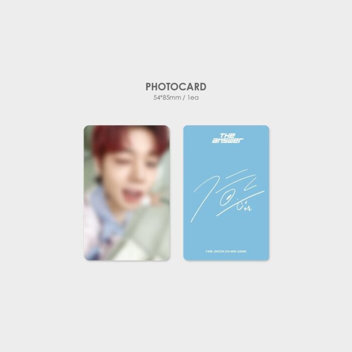 PARK JIHOON - 6th Mini Album: THE ANSWER (Platform Ver.) - EmpressKorea