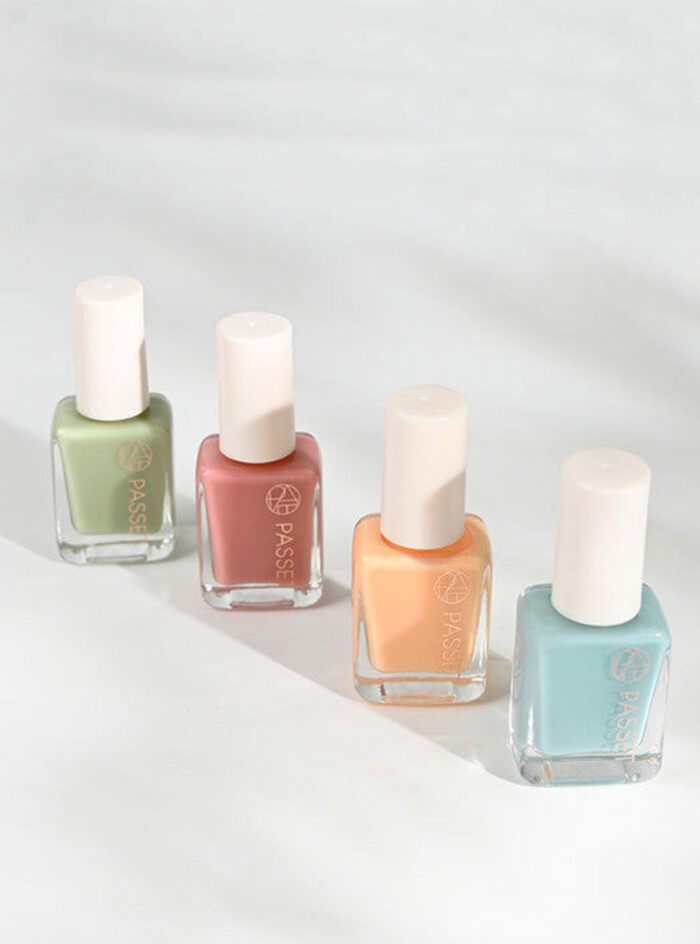 PASSET Celeb Manicure Nail Color Soft Mute 4-Piece Set - EmpressKorea