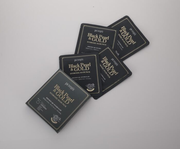 PETITFÉE BLACK PEARL & GOLD MASK PACK  32g*5ea - EmpressKorea