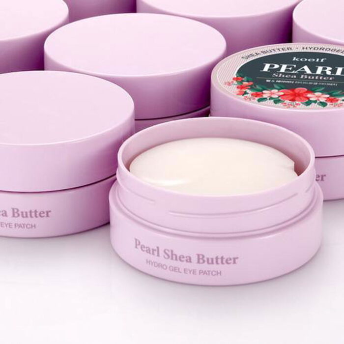 PETITFÉE KOELF PEARL SHEA BUTTER EYE PATCH 60Pads - EmpressKorea