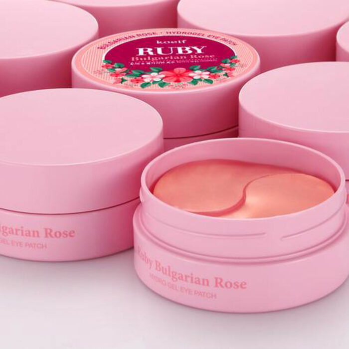 PETITFÉE KOELF RUBY BULGARIAN ROSE EYE PATCH 60Pads - EmpressKorea