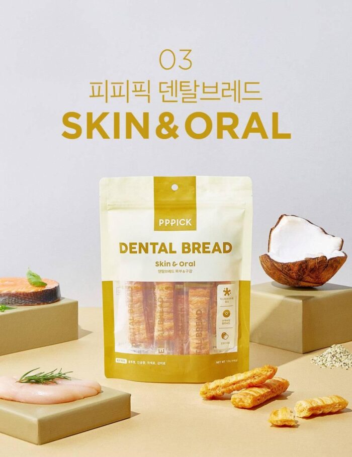 PPPICK Dental Bread 3Types 128g - EmpressKorea