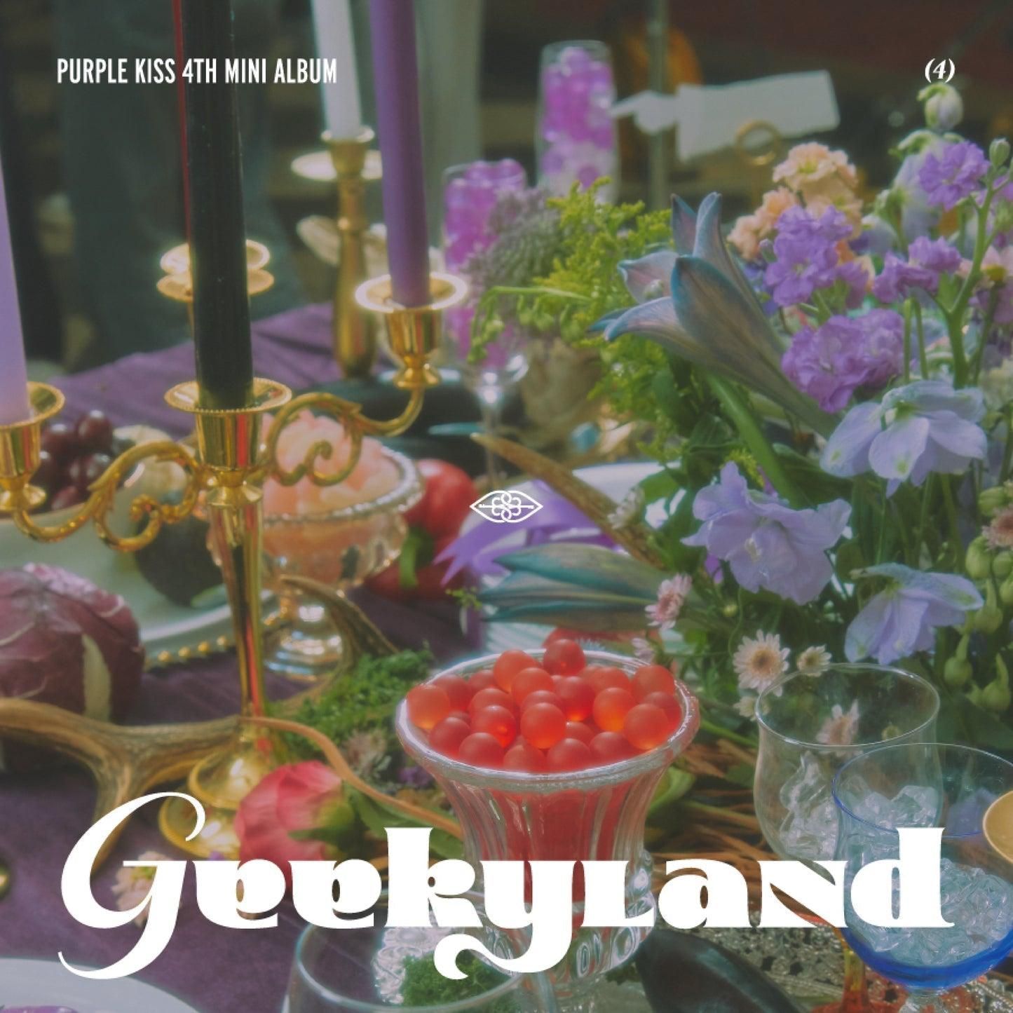 PURPLE KISS - 4th Mini Album: Geekyland (Digipack ver.) - EmpressKorea