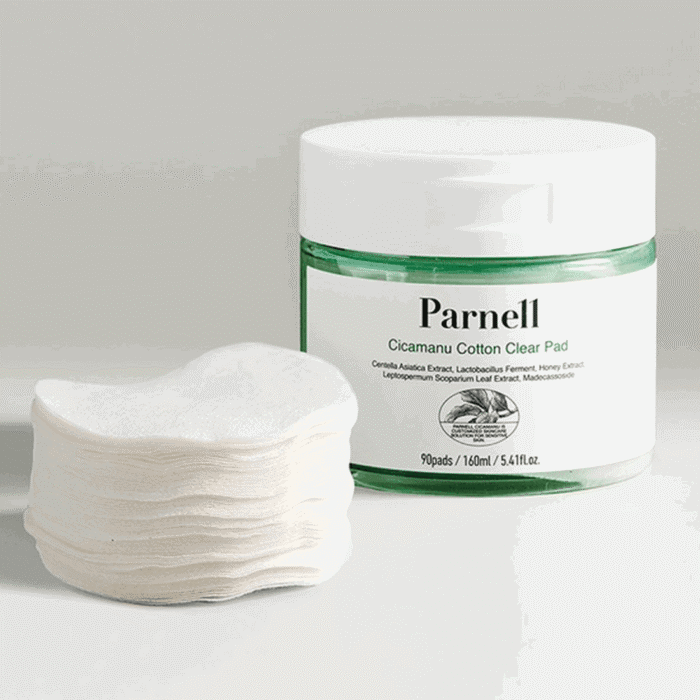 Parnell Cicamanu Cotton Clear Pad 160ml 90EA - EmpressKorea