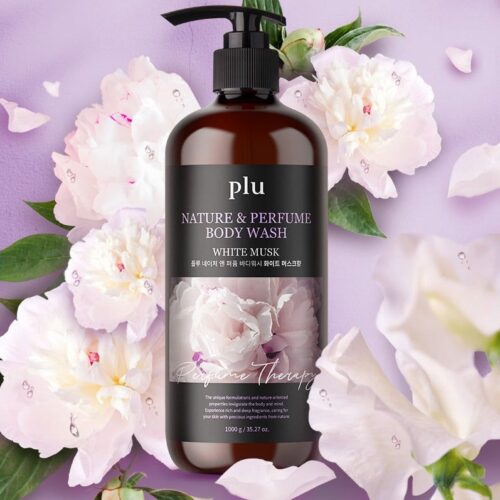 Plu Nature & Perfume Body Wash White musk 1000g - EmpressKorea